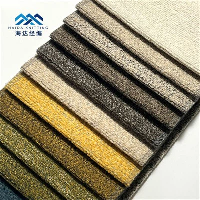 Ffabrig Clustogwaith Hufen ar gyfer Soffas