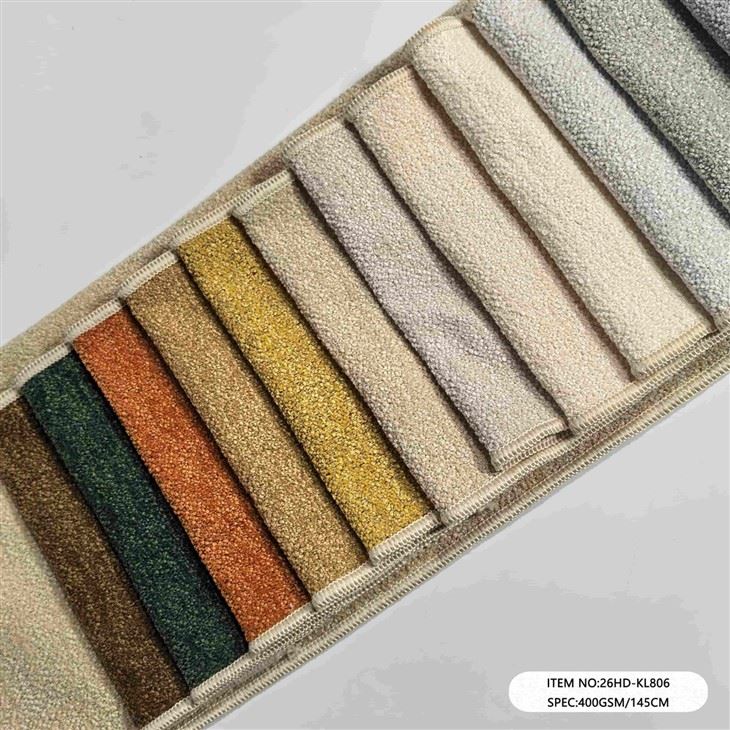 Sofa Fabric Upholstery Chenille Fabric factory